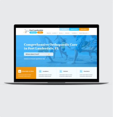 FortLauderdaleOrtho Homepage Thumbnail