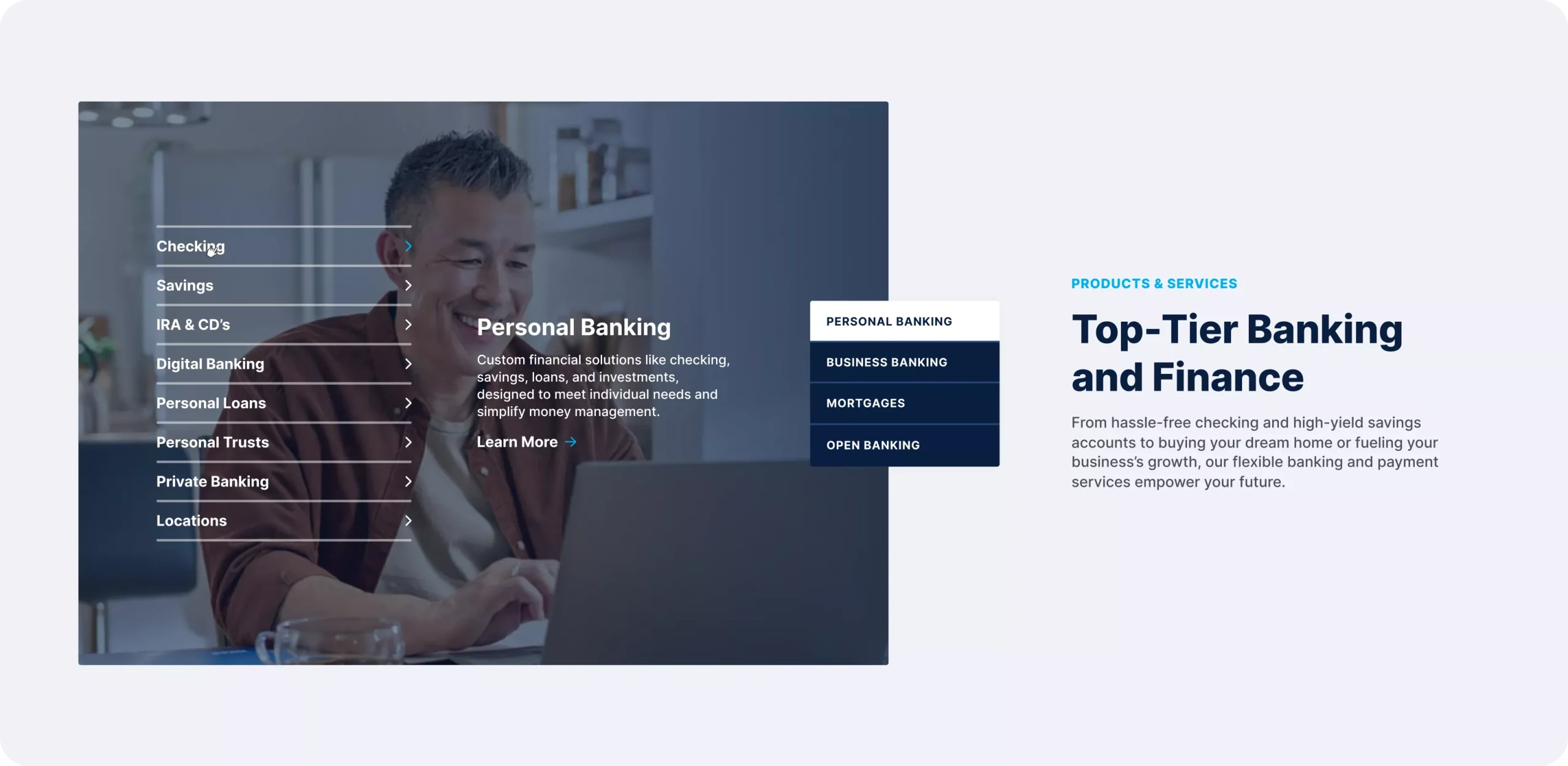 Evolve Banking Products and Services Showcase