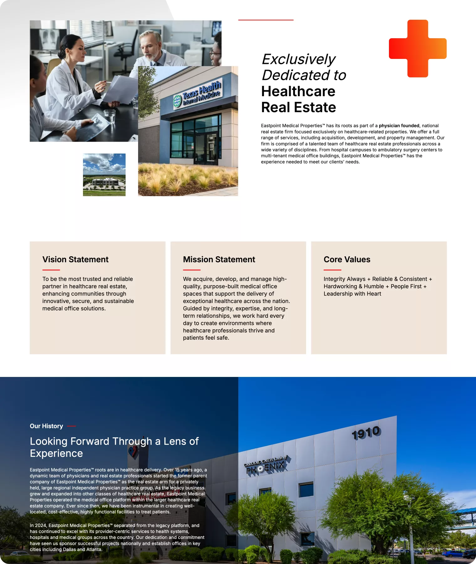 Vision Mission & Core Values Showcase