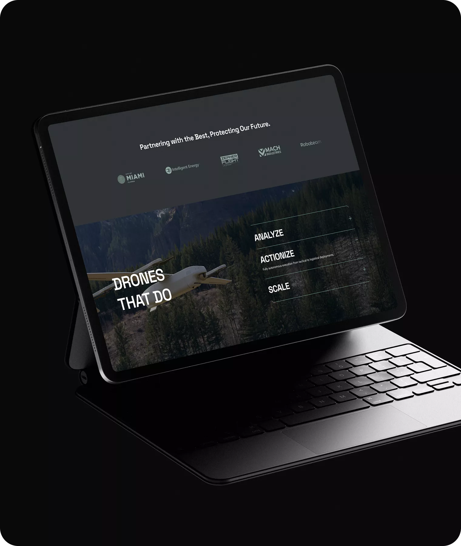 Heven AeroTech Tablet Showcase