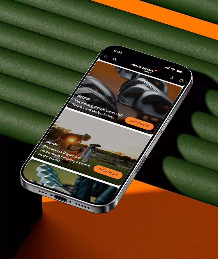 McLaren Mobile Design