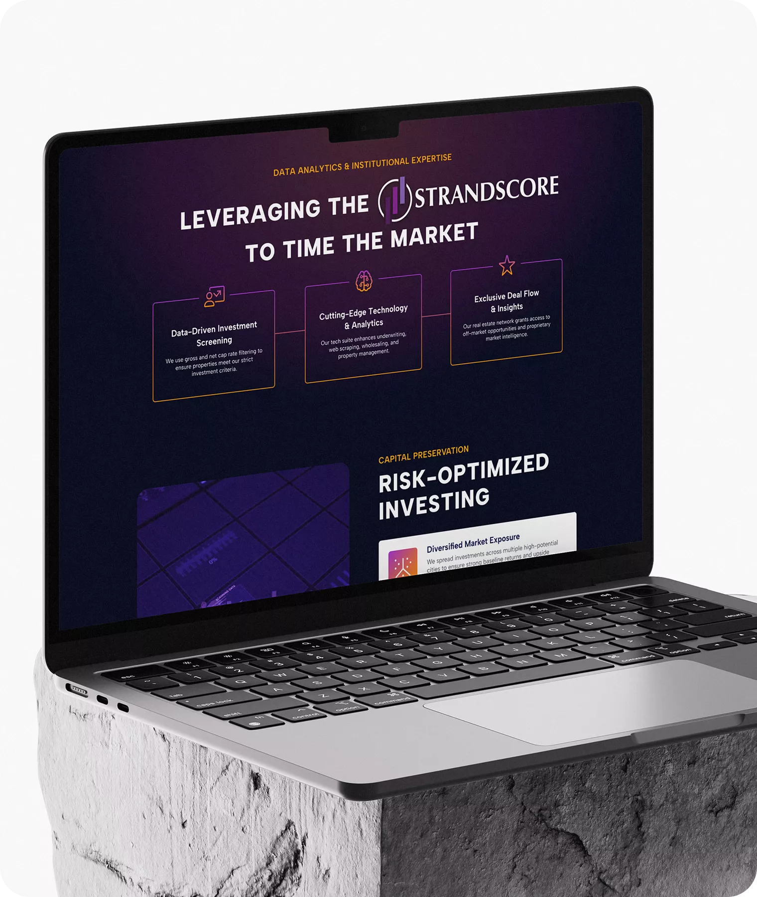 Strand Capital Laptop Showcase