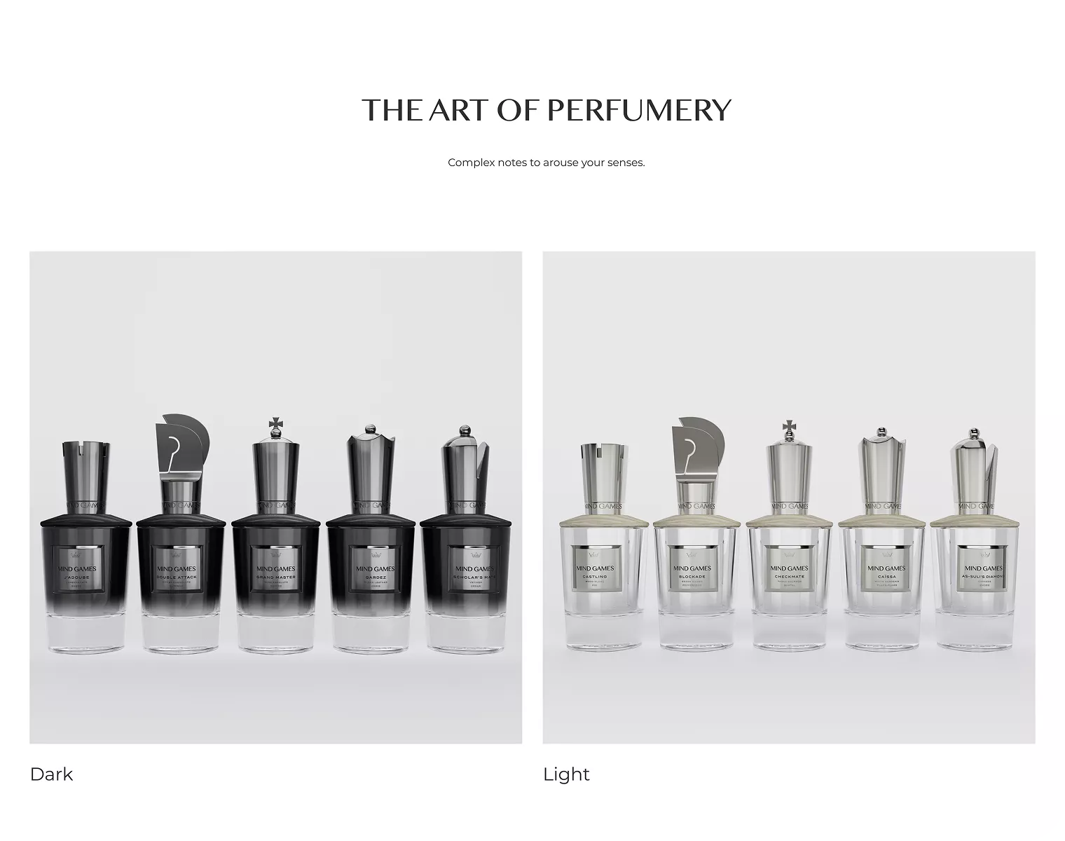 MIND GAMES Art of Perfumery Bottle Collection