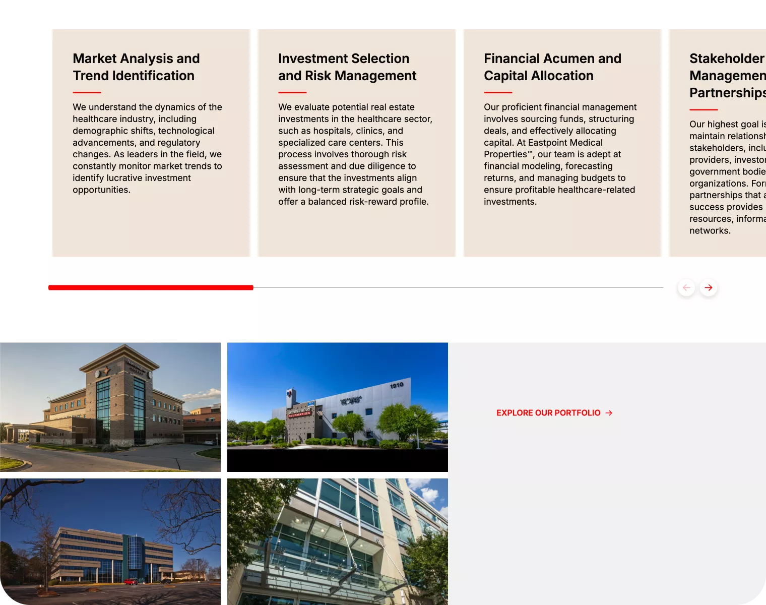 Property Portfolio Layout