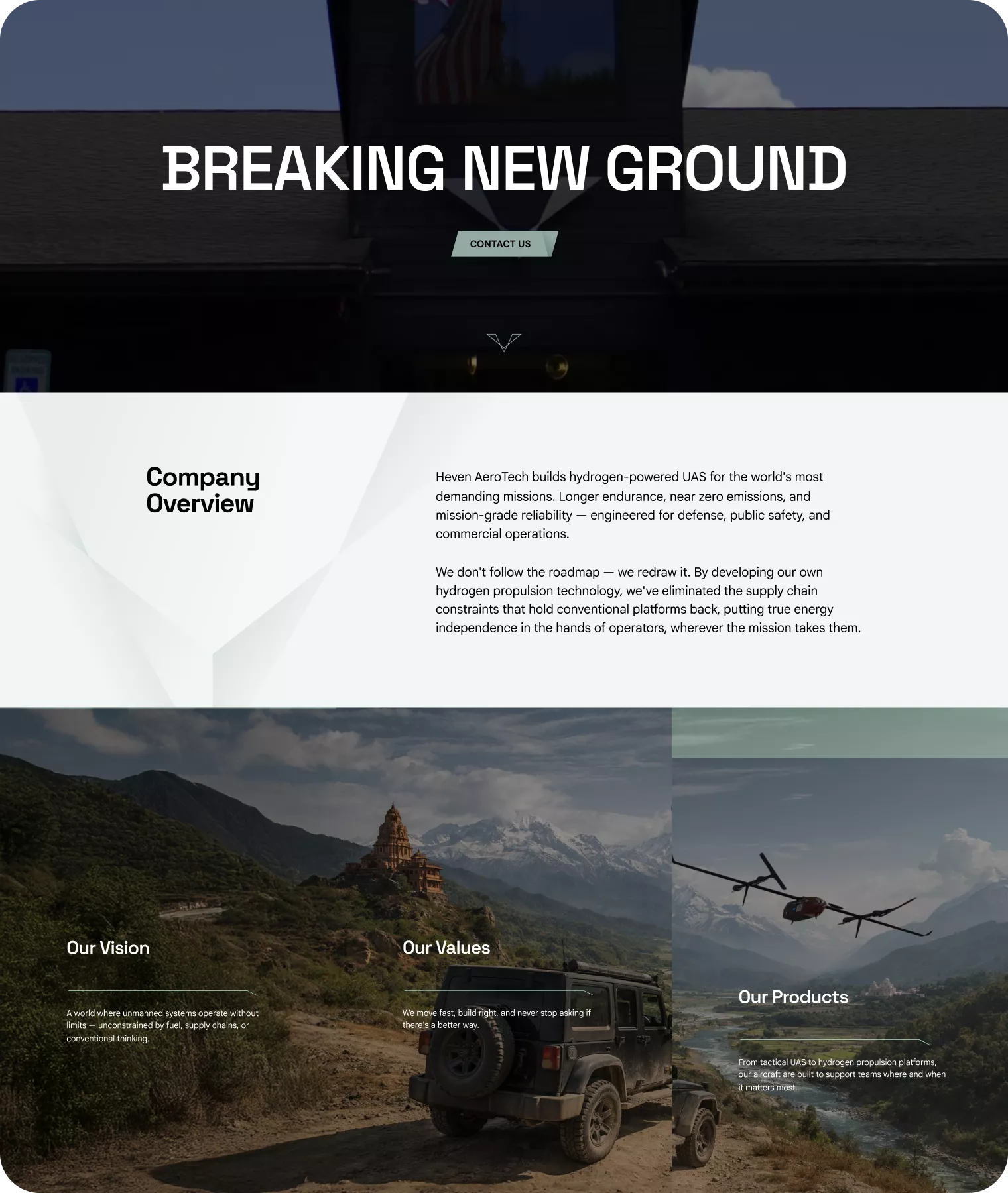 Heven AeroTech Breaking New Ground Showcase