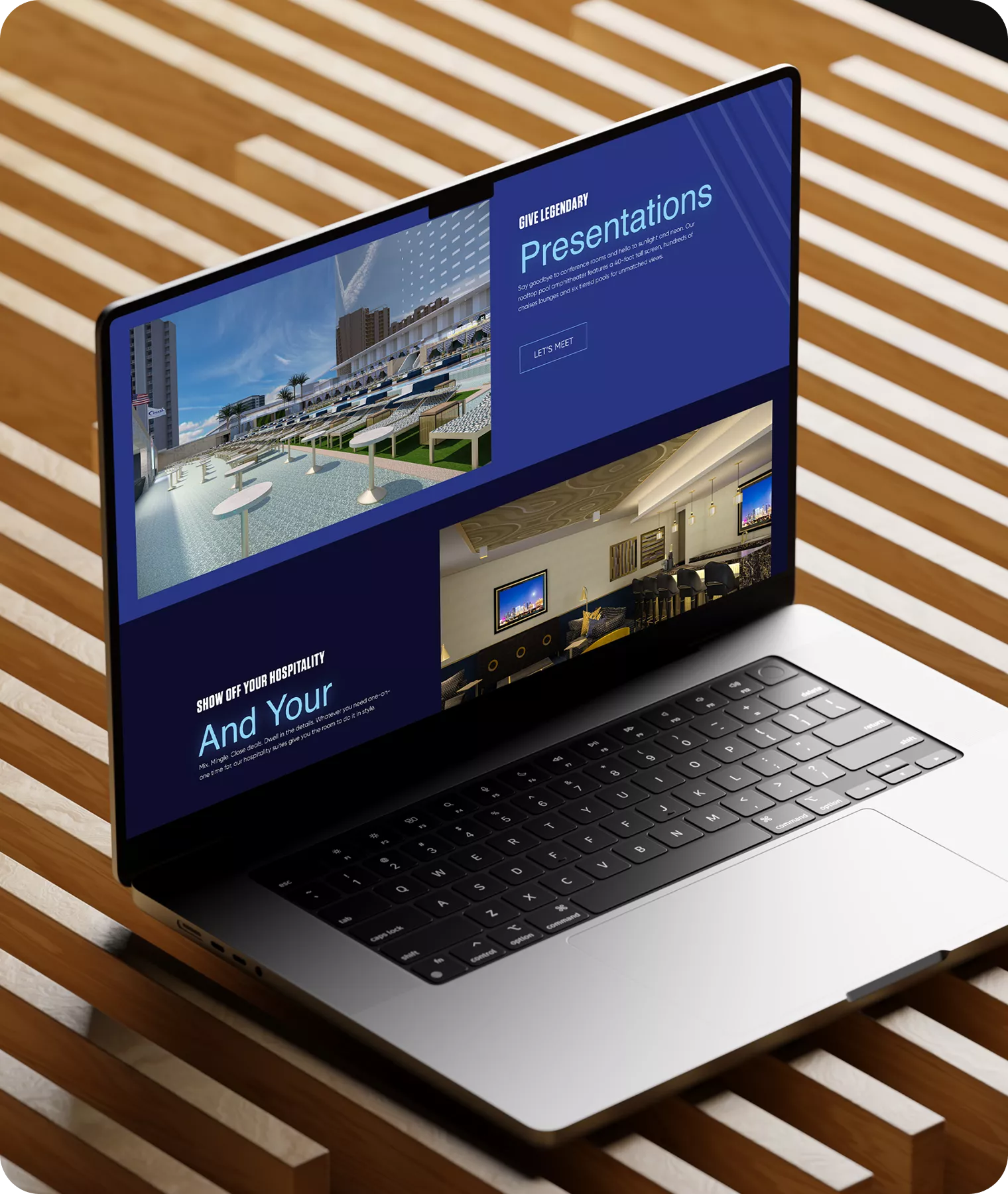 Circa Resort Laptop Showcase
