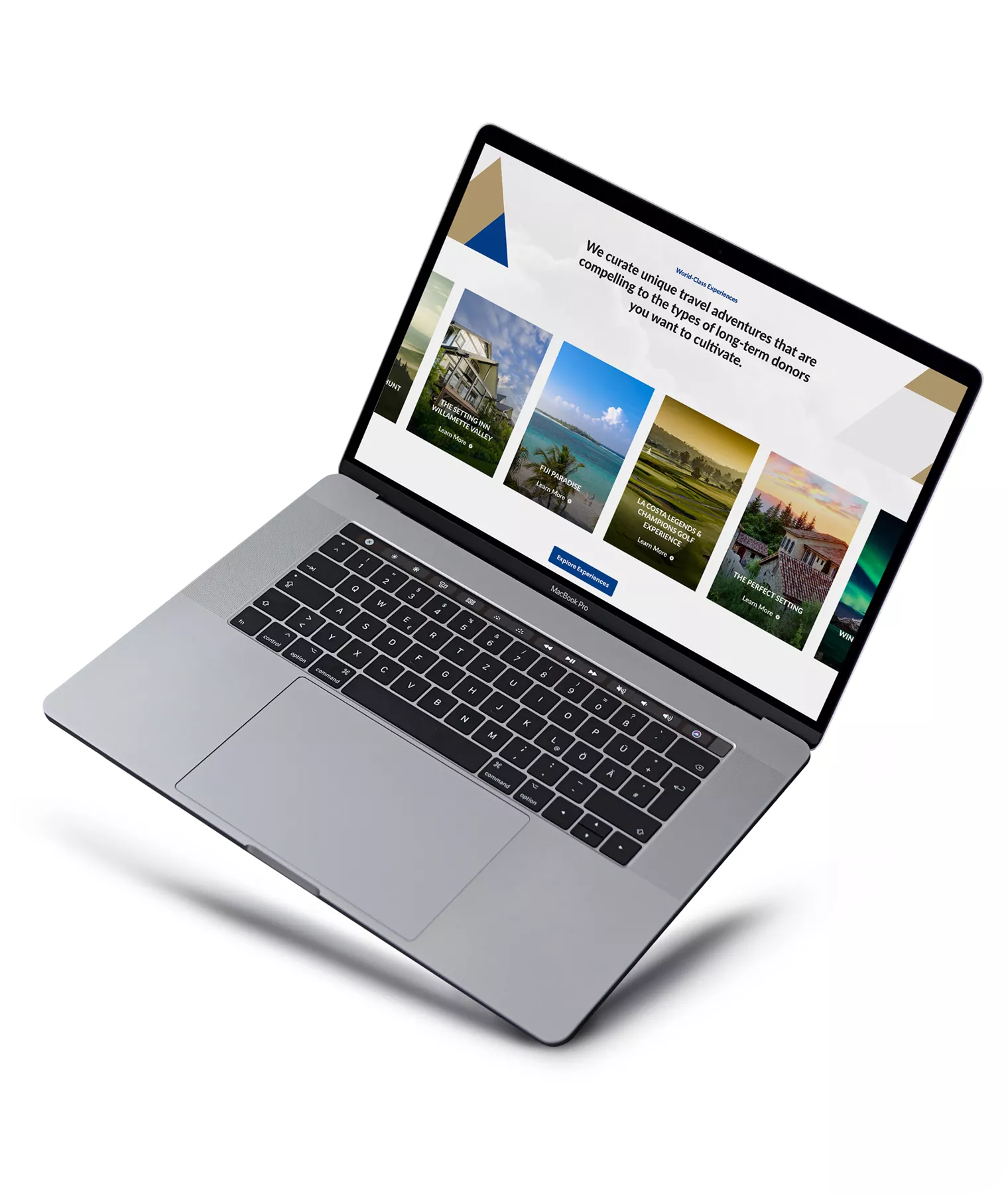 Winspire E-Commerce Laptop Showcase