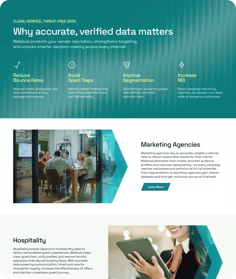 Why Accurate Verified Data Matters Showcase