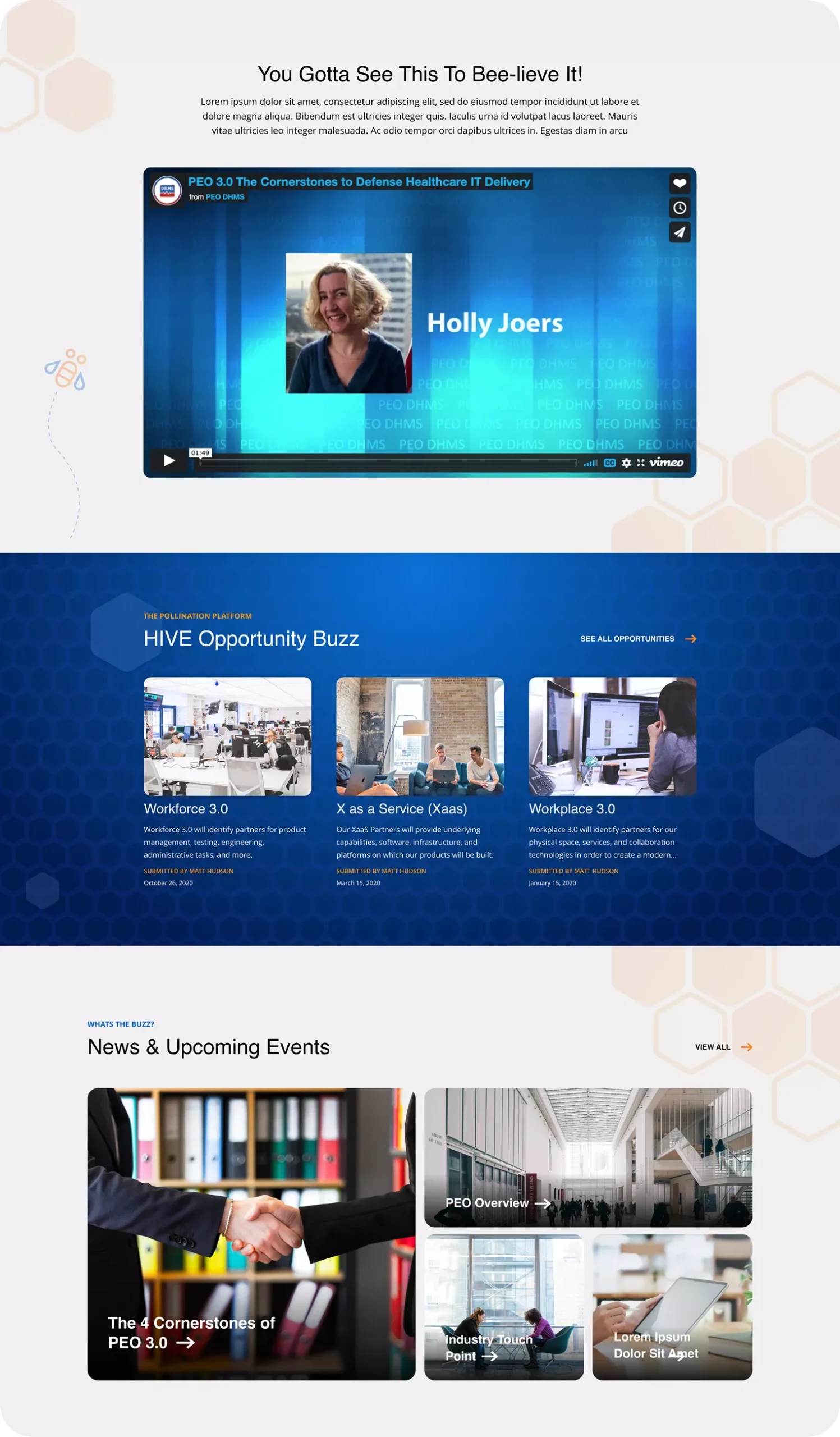 HIVE Platform Web Showcase